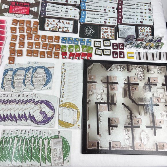 The Initiative Board Game Unexpected Games New Open Box Complete Sleeved - Picture 6 of 16